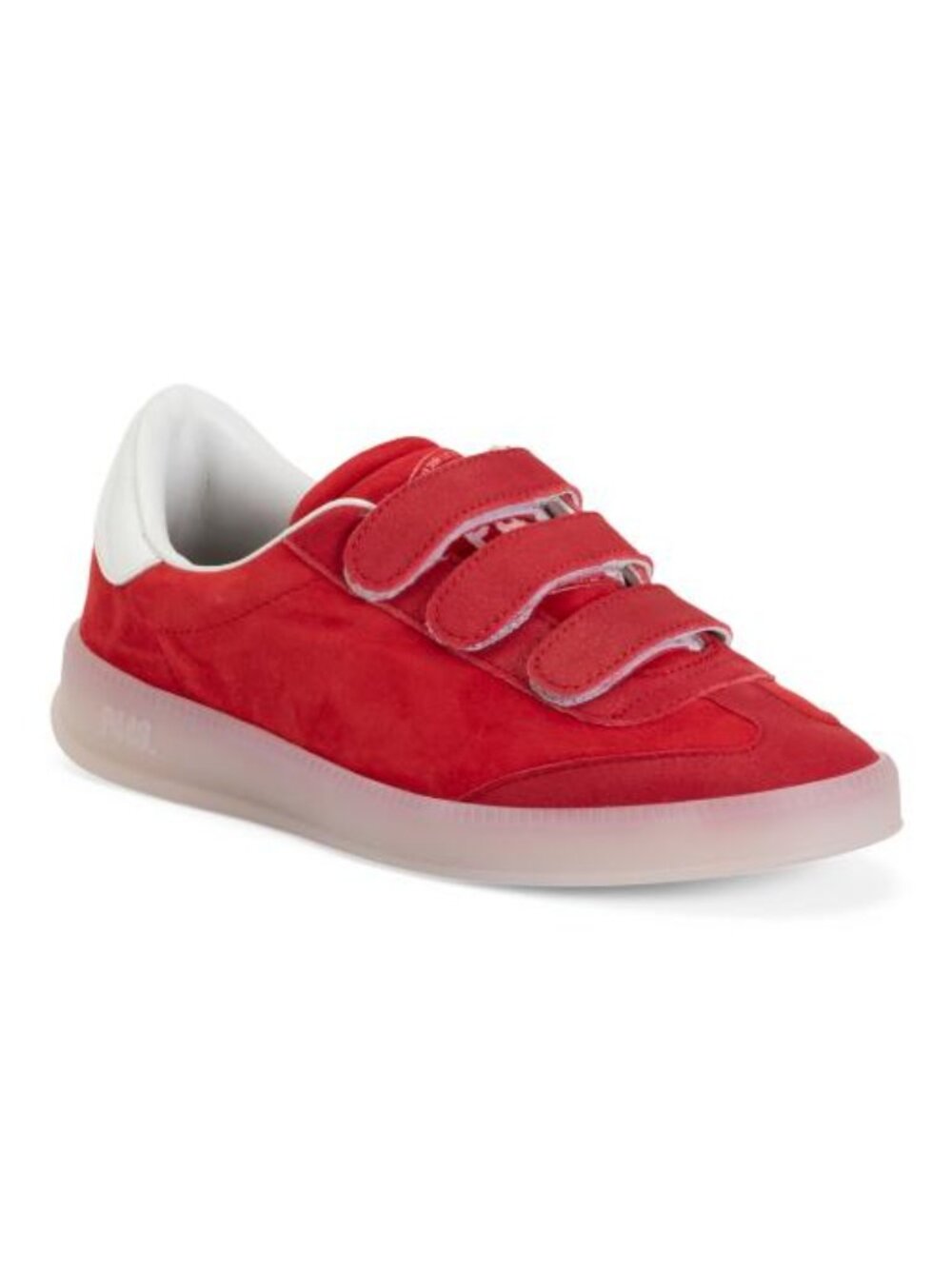 P448 Suede Monza Velcro Low Profile Sneakers